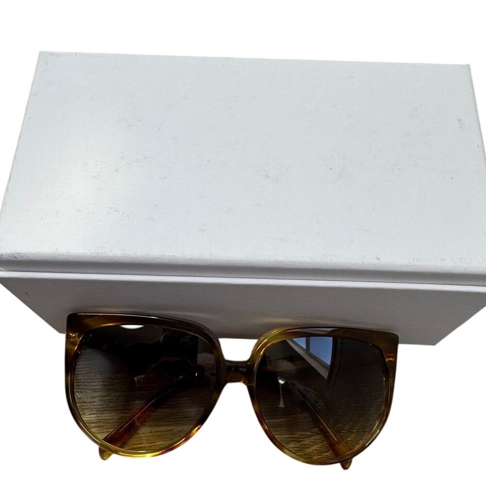 Authentic Celine Paris Oversized Tortoiseshell Su… - image 3